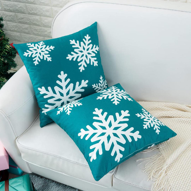 Dark teal cheap throw pillow covers